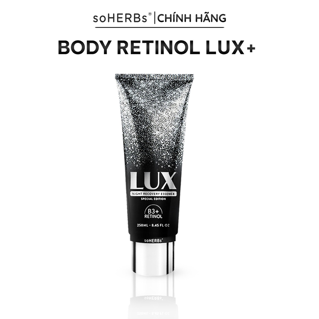 Kem dưỡng trắng ban đêm soherbs lux night recovery essence 250ml