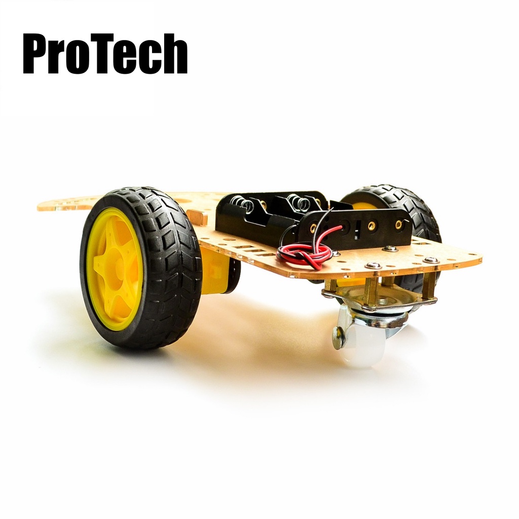 Bộ khung xe 3 bánh, khung xe robot arduino, học tập