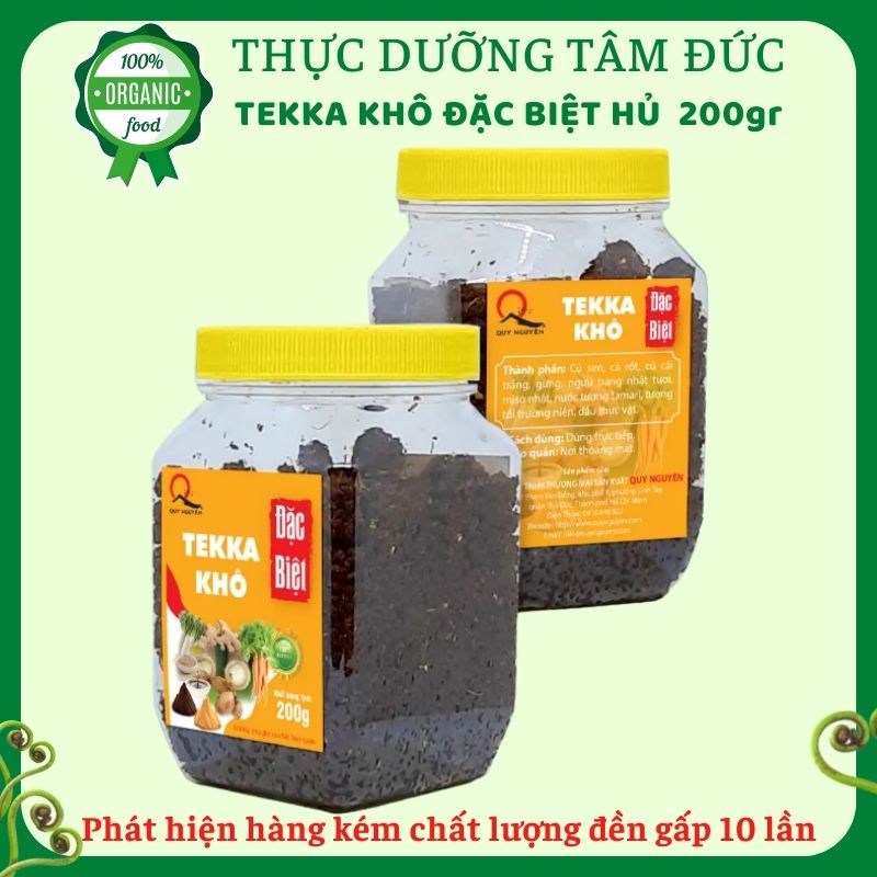 Tekka khô Quy Nguyên hũ 200g - chùa Long Hương