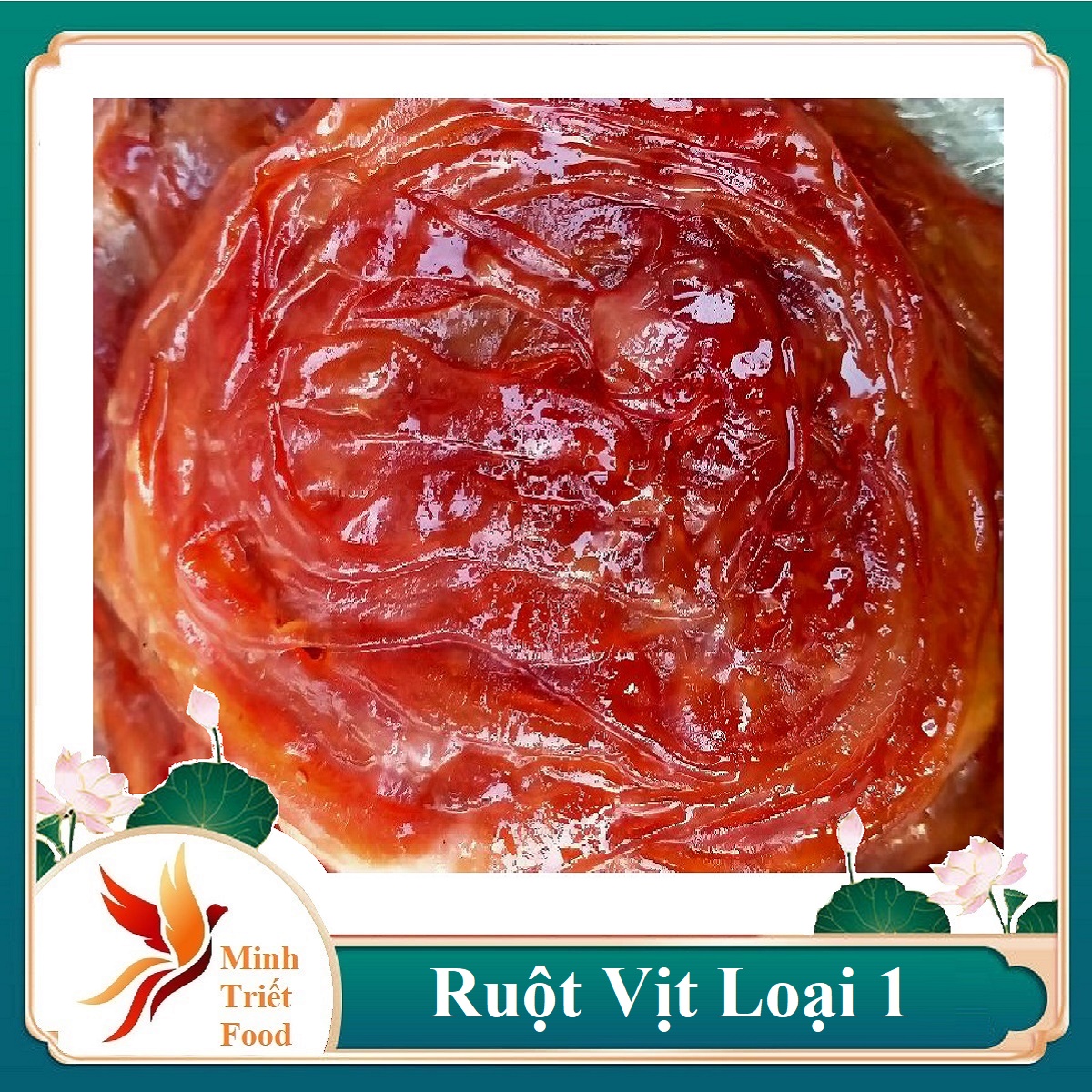 (Từ 15-17.5 quà tặng cho toàn gian) RUỘT VỊT CAO CẤP LOẠI 1 túi 500gr ĐẶC SẢN MINH TRIẾT