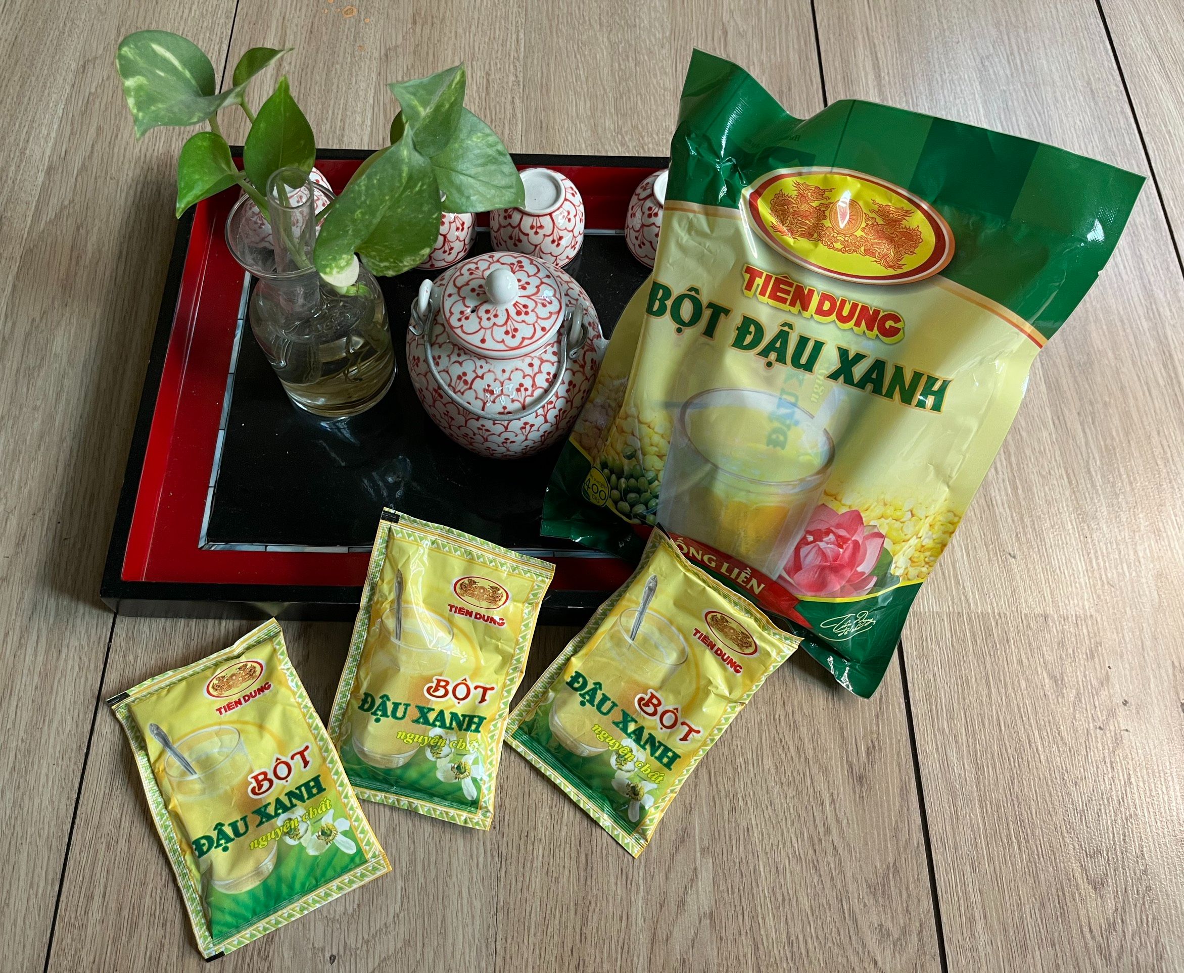 [HCM]Bột đậu xanh uống liền Tiên Dung 400g