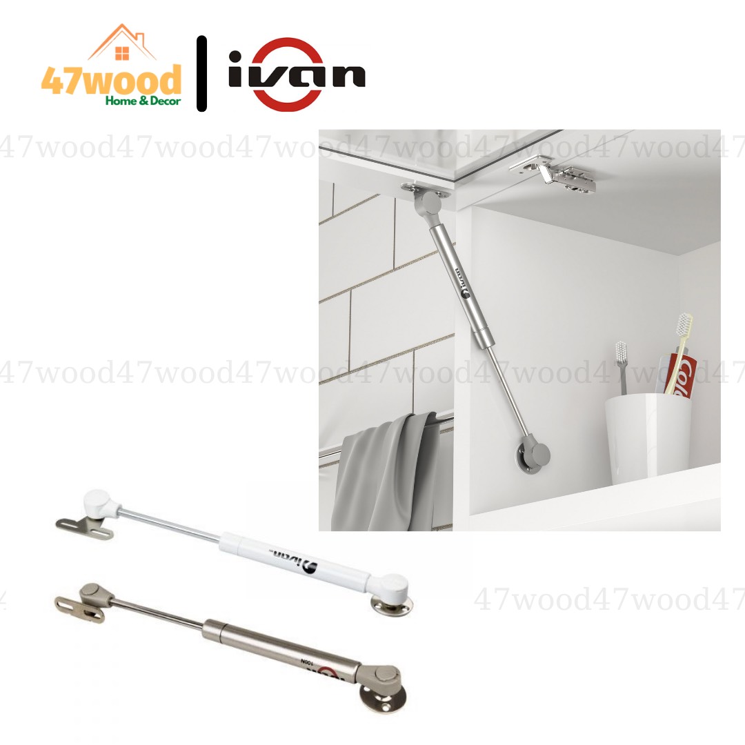 Chống cửa tủ hiệu ivan, ben hơi ivan 80n - ty hơi ivan 04301.001 80n phụ kiện nội thất 47wood