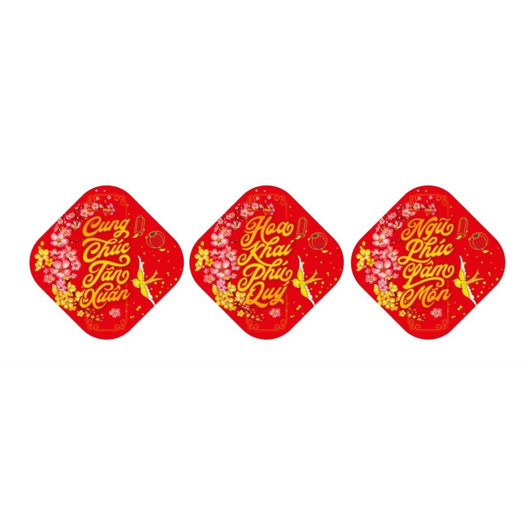 Tem dán -cung chúc tân xuân