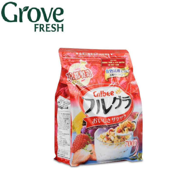 Ngũ cốc trái cây calbee nhật bản 700g