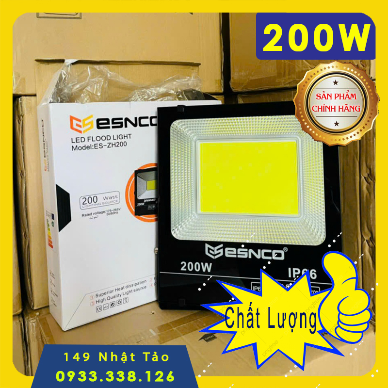HCMC original high quality hot selling 200W esnco COB LED flood light