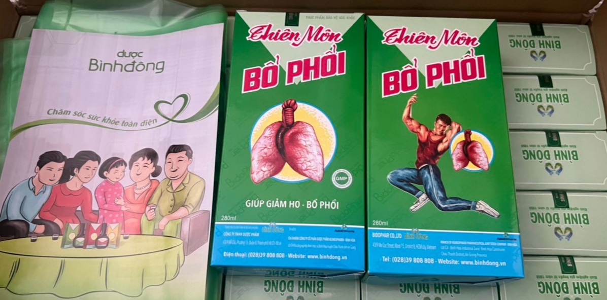 Thiên Môn Bổ Phổi Bình Đông dành cho người lớn Chai 280ml