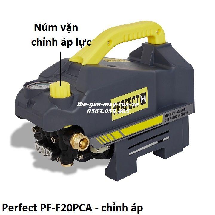 Máy rửa xe chỉnh áp perfect f20pca - 1800w - motor từ - xịt rửa điều hòa