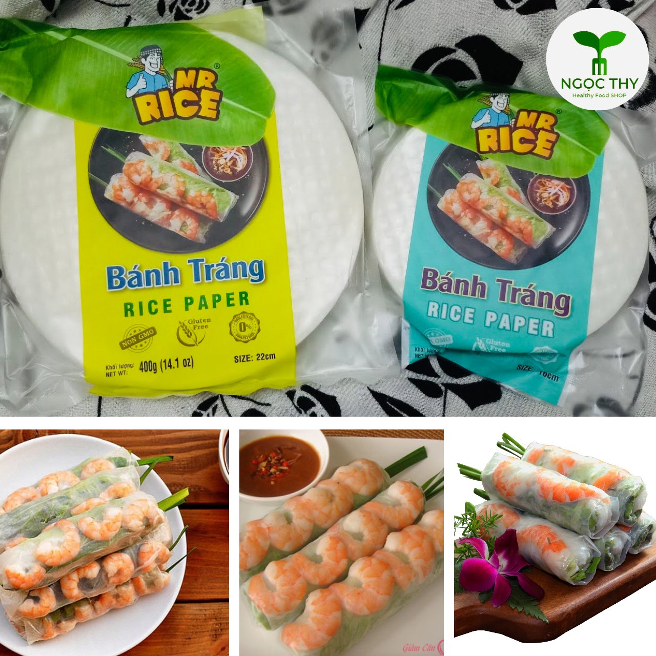 Paper Rice Mr Rice 400gr package