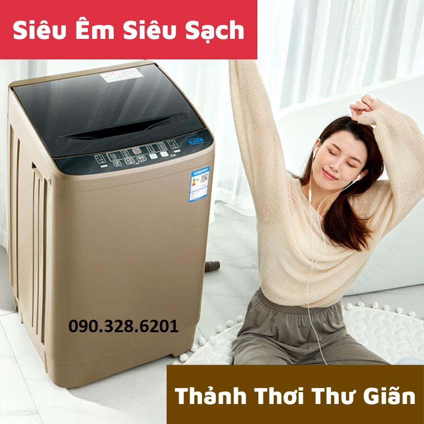 Máy Giặt Mini Tự Động Có Khử Khuẩn 3.5kg, Máy Giặt Cửa Trên Sakura Cho 1