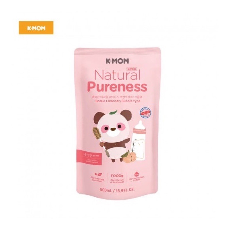 NƯỚC RỬA BÌNH RAU QUẢ HỮU CƠ CHIẾT XUẤT THẢO MỘC K - MOM