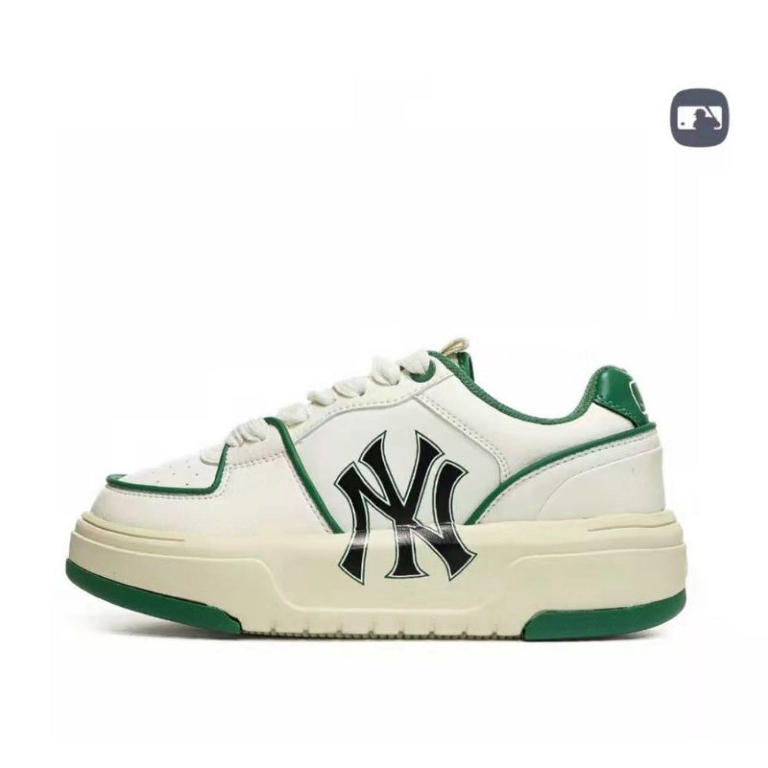 Giày Thể Thao Nam Nữ MLB Chunky NY, Hot ƞhất 2022, hɑck chiều cao 5cm, Hàng SC, Bản Trυng Quốc