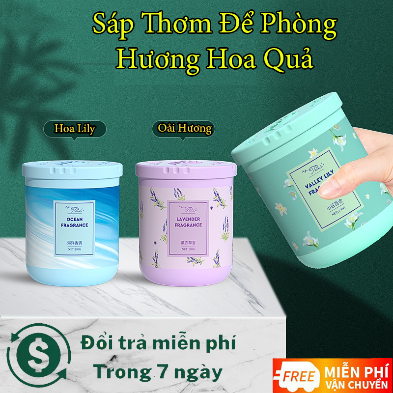 Combo 4 Sáp Thơm, Sáp Thơm phòng, sáp thơm khử mùi phòng ngủ, sáp thơm nhà tắm, Sáp thơm siêu tiết kiệm, sáp thơm phòng, sáp thơm oto, sáp thơm 190g