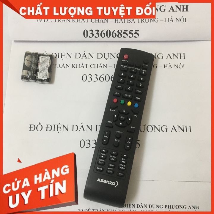 ĐIỀU KHIỂN TIVI ASANZO 40S600T2 40IN