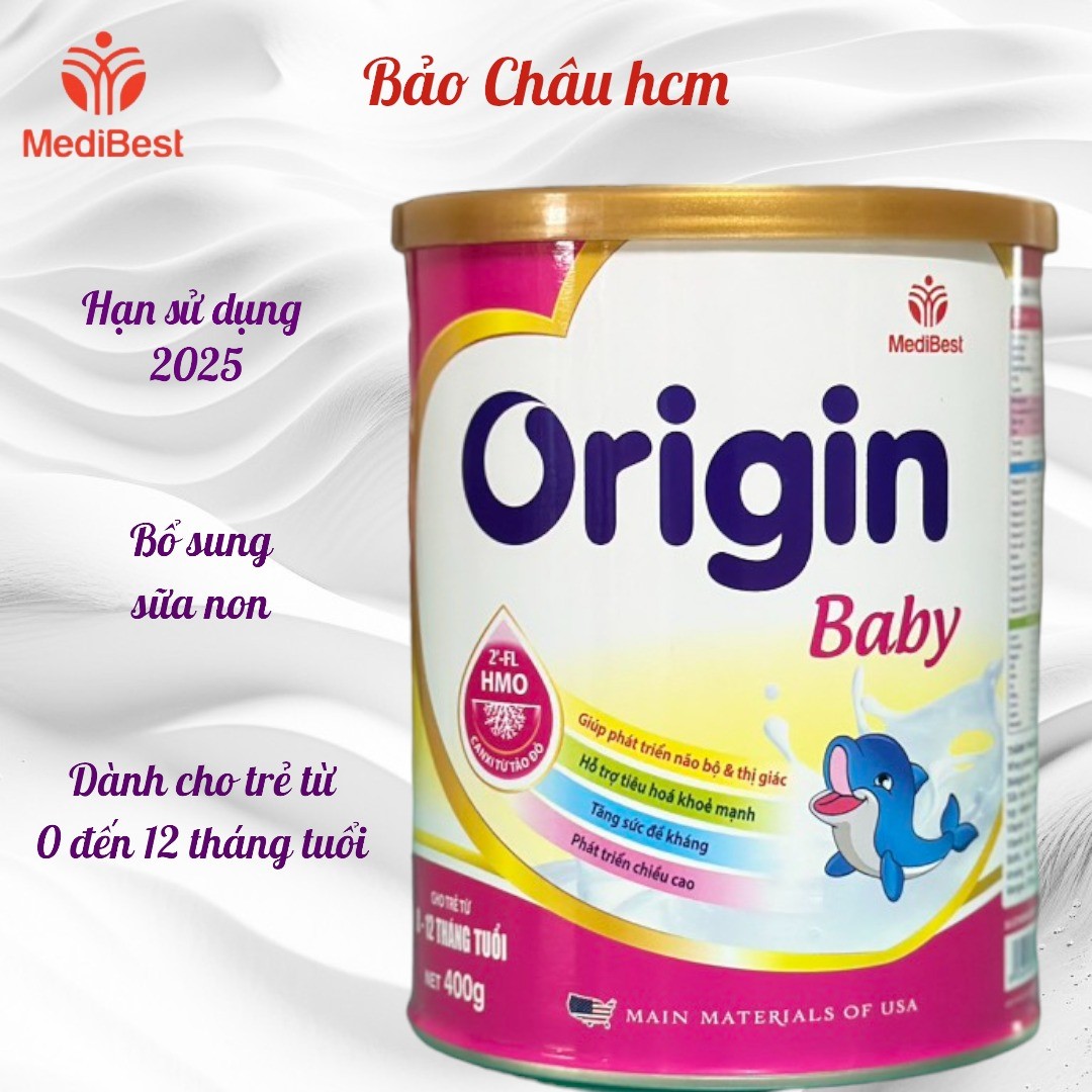 Sữa origin baby 400g & 800g dành cho trẻ từ 0 đến 12 tháng