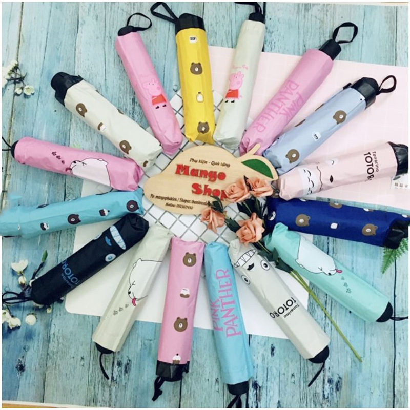 [HCM]( SALE 50% ) Ô Che Mưa Loại Tốt Ô Dù Tự Động 2 Chiều Cây Dù Che Mưa Nắng - Ô Cán Ngắn Chống Tia Uv Siêu Nhẹ ( HÀNG CAO CẤP )