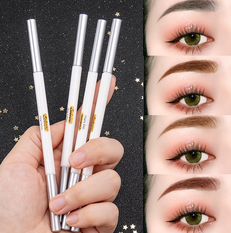 Chì Kẻ Mày Hai Đầu Siêu Mỏng Kháng Nước Chống Mồ Hôi Lâu Trôi Không Lem