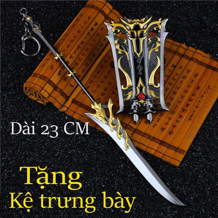 Móc Khóa Trường Kiếm Samurai Black
