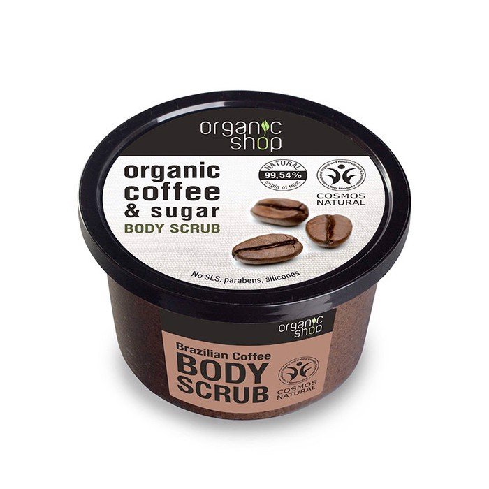 Tẩy tế bào chết body trắng da Organic shopInuka