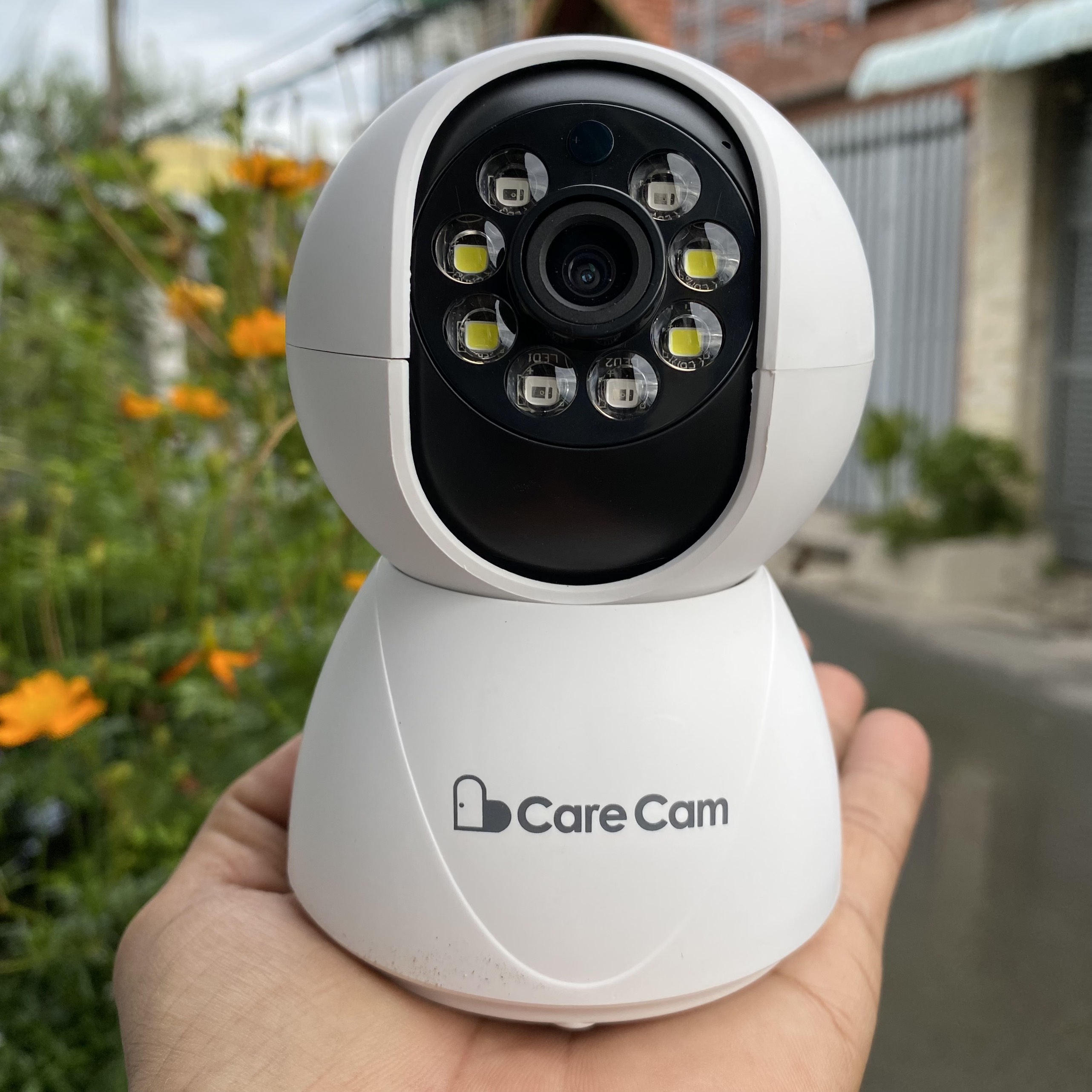 [HCM]Camera IP Wifi CARECAM PRO V5PRO New FHD1296 - 3.0Mps, thẻ nhớ 32/64G - Xoay Theo Chuyển Động