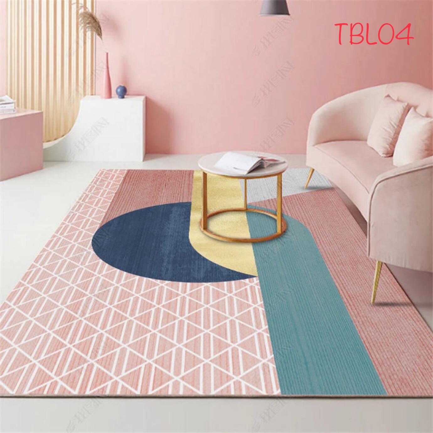 Thảm lì bali dày dặn loại 1 kt 2x3m style hoàng gia trang trí tết 2022