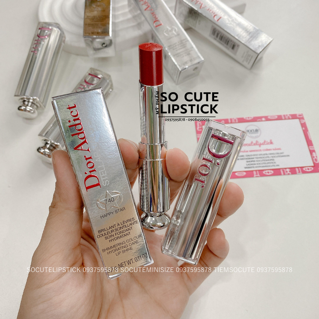 Mua Son Dior Addict Hydrating Shine Lipstick 526 Mallow Rose Màu Hồng chính  hãng Son dưỡng cao cấp Giá tốt