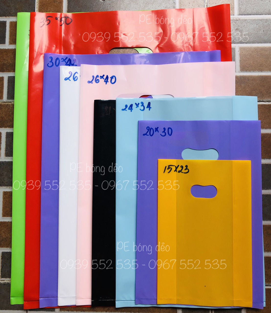 [1KG/SIZE] TÚI PE BÓNG DẼO - DAI, TÚI XÁCH HÀNG, MỸ PHẨM, PHỤ KIỆN,..
