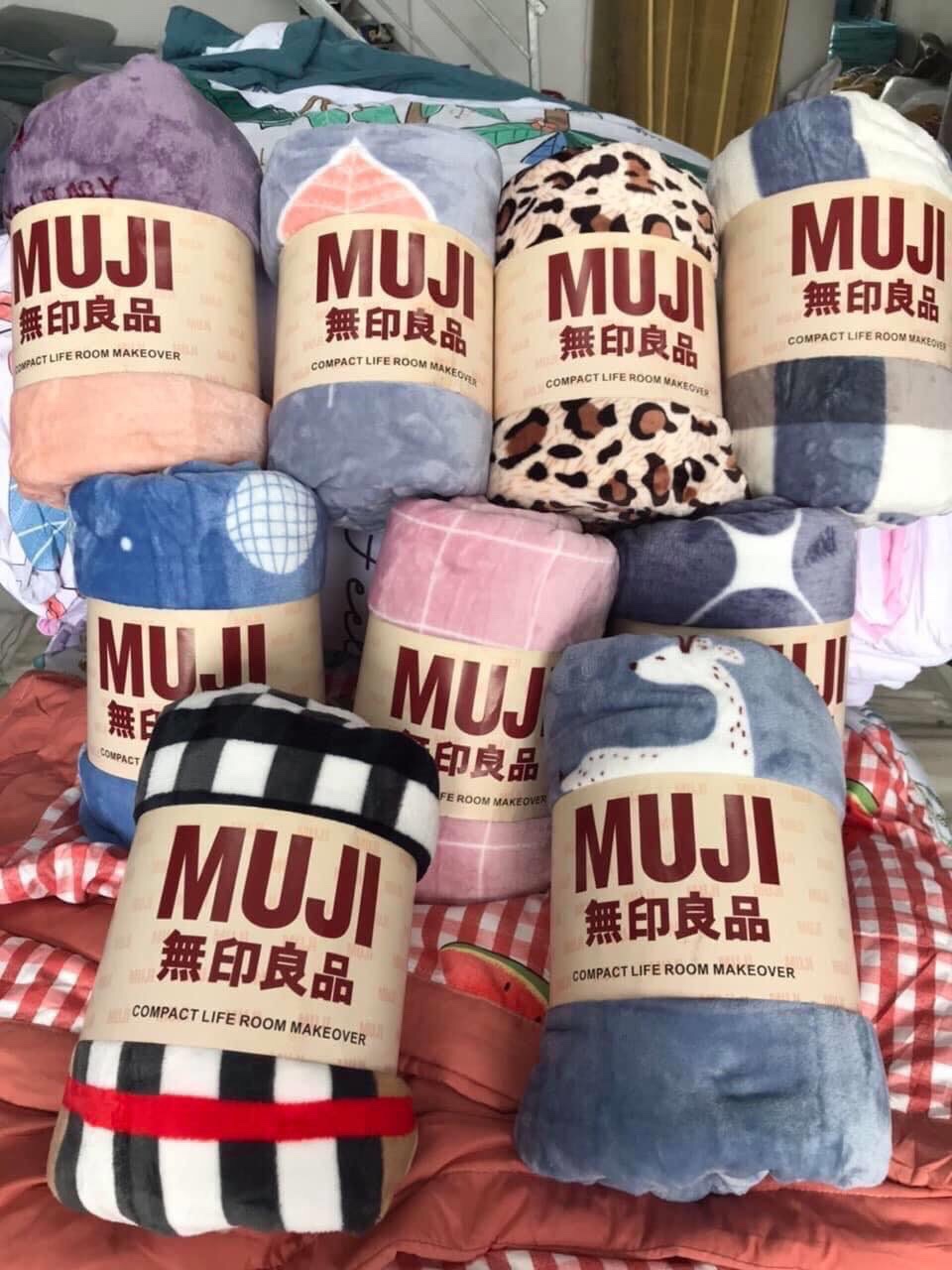 Chăn  hè, mềm tuyết nhung muji  giao màu ngẫu nhiên nhiều hình , kích thước 200*220