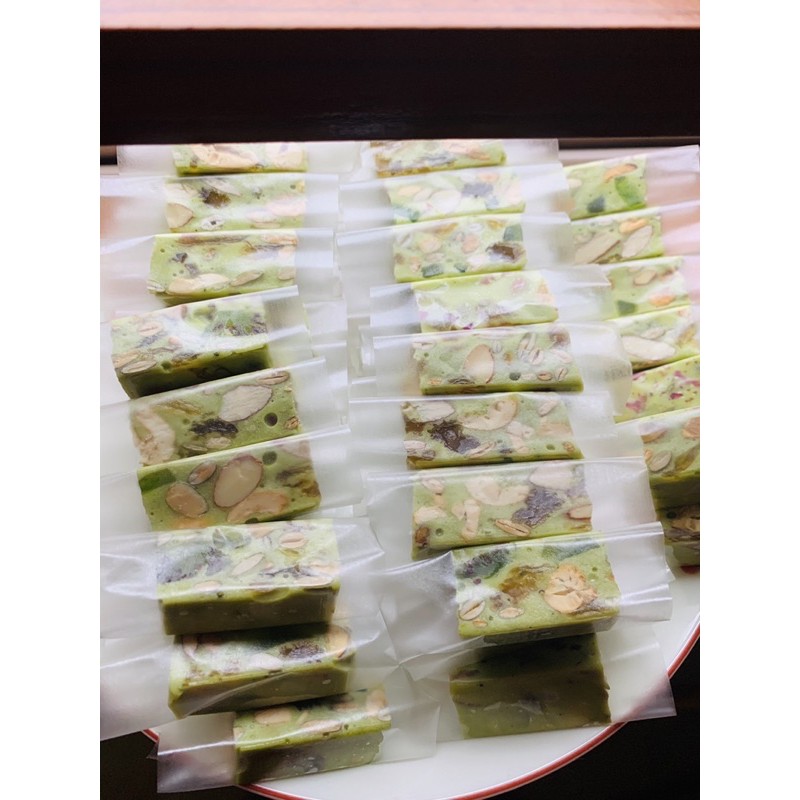 SET NGUYÊN LIỆU LÀM KẸO NOUGAT-KẸO HẠNH PHÚC Tặng kèm tờ công thức siêu chuẩn