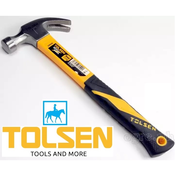 Búa nhổ đinh đóng đinh 8oz 225gr tolsen 25028