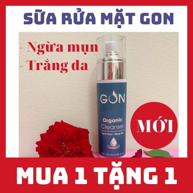 Sữa rửa mặt gon sạch mụn - sáng da