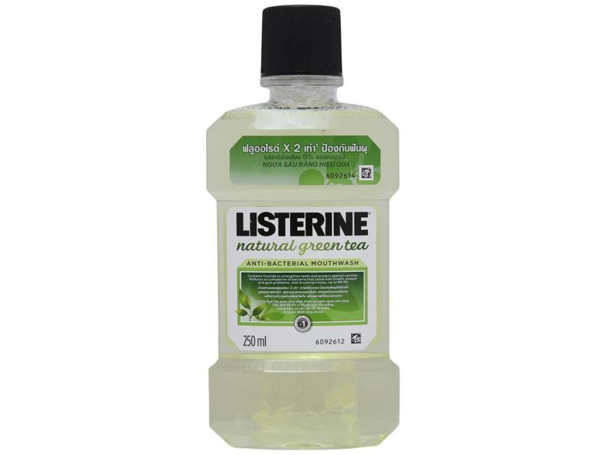 Nước súc miệng Listerine trà xanh 250ml