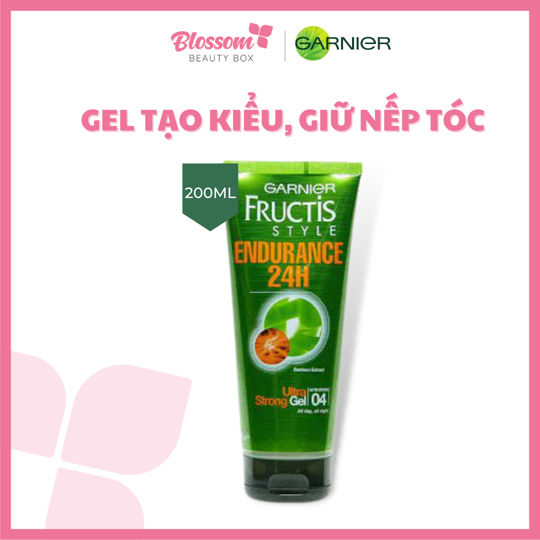 Gel tạo và giữ nếp tóc 24h - Garnier Fructis Style Endurance 24H 200ml
