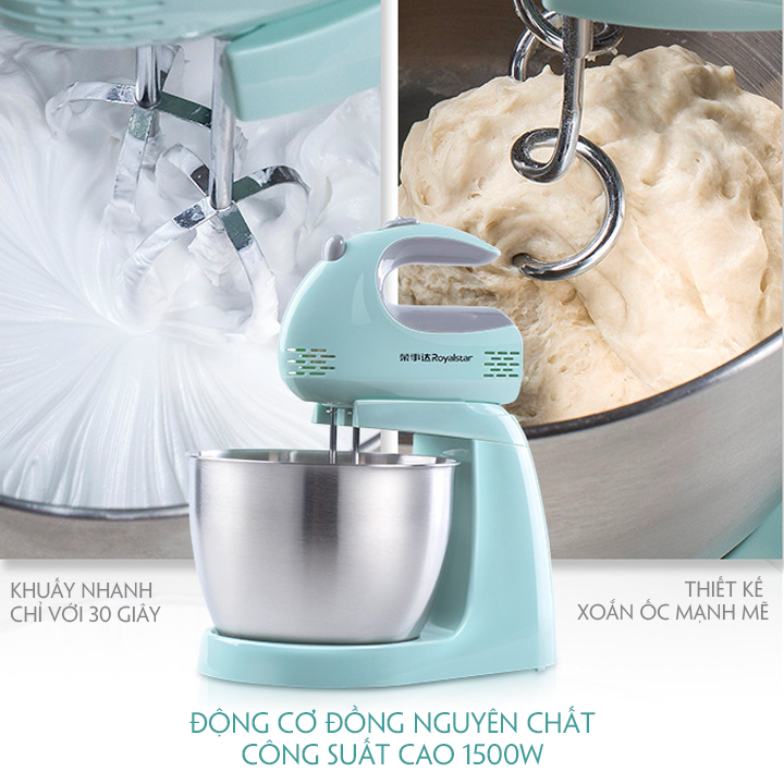 Máy đánh trứng,máy trộn bột đa năng cao cấp, với 5 cấp độ cực mạnh, hoạt động êm ái, tặng kèm 2 que nhào bột, Xavia