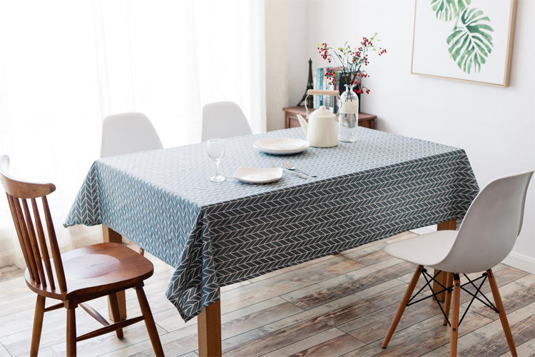 Khăn trải bàn vải kẻ caro, vải vân gỗ, vải báo chí nhiều kích cỡ