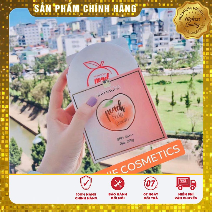 Kem body đào Hathacha 200gr