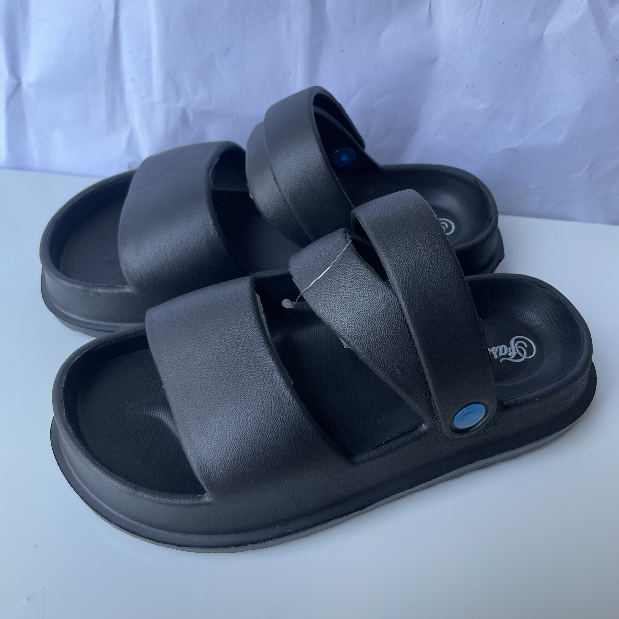 Dép sandal nữ quai liền siêu nhẹ đế 4cm cực êm
