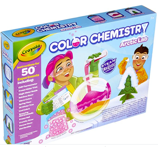 HCMBộ đồ chơi bé làm nhà khoa học nhí với 50 thí nghiệm đầy sắc màu với bộ
