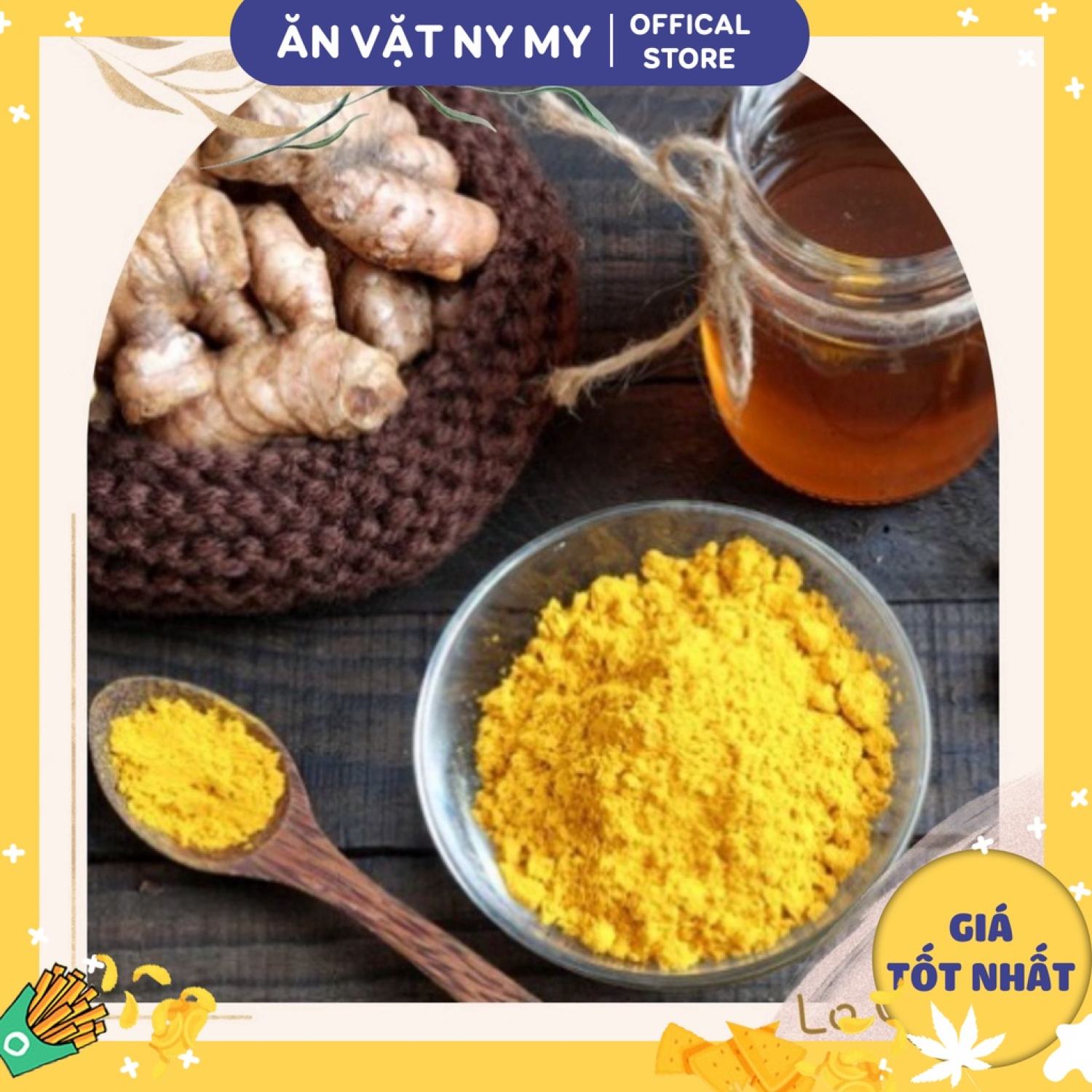 ✨[ CHẤT LƯỢNG ] TINH BỘT NGHỆ NGUYÊN CHẤT 100% ORGANIC