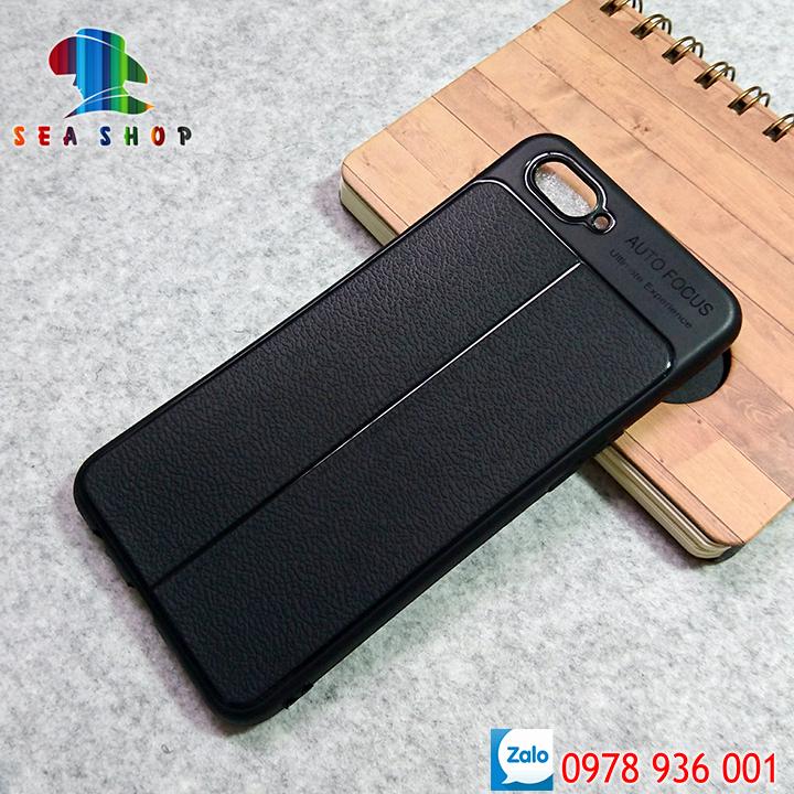 Ốp lưng oppo a3s / a5 nhựa dẻo - vân da loại a