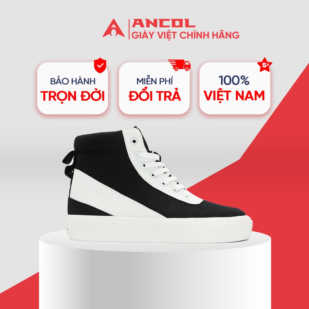{Siêu cuối tháng} Ancol Giày Sneaker thời trang Ancol Parallel Trend cho Nam Nữ Size 36-43, đế Cao Su, đế bằng đi êm chân.