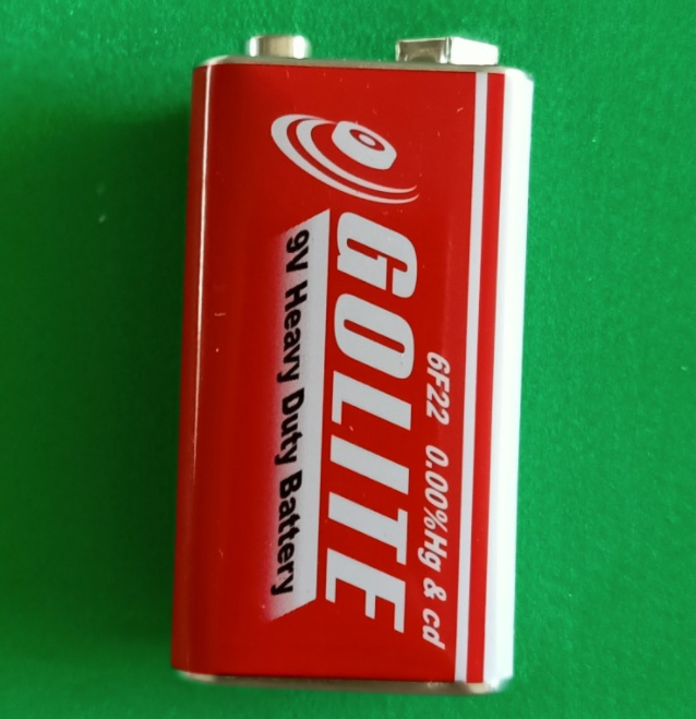 Pin vuông 9v golite
