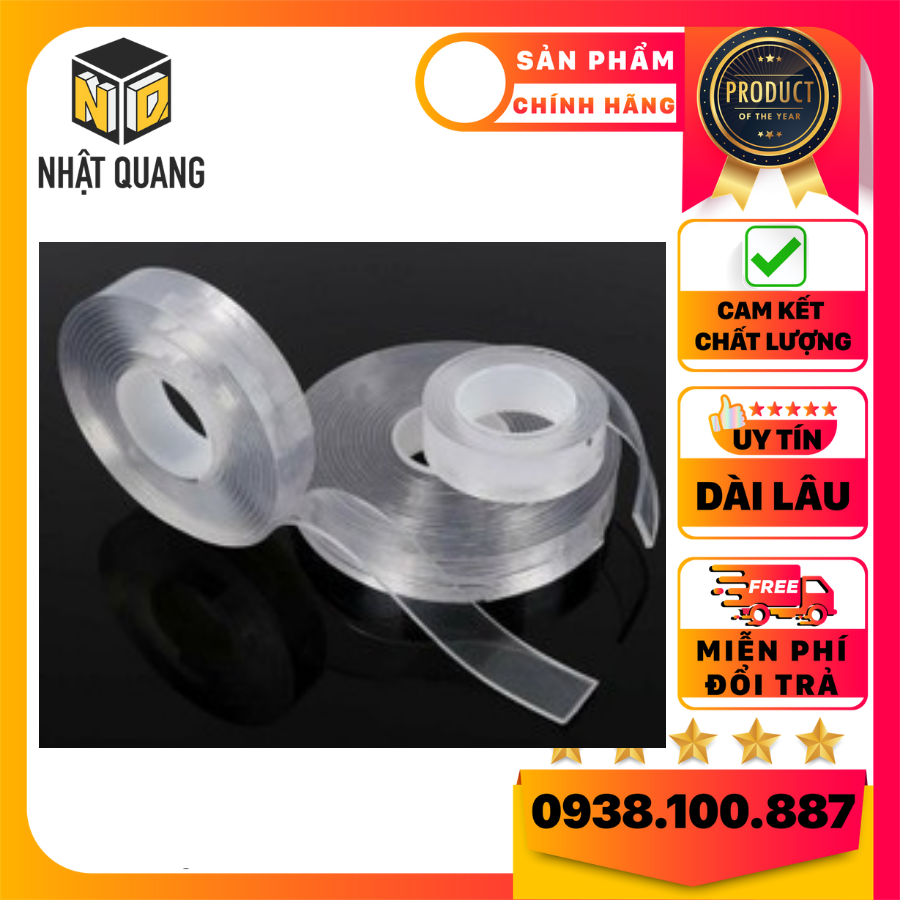 Cuộn Băng Keo trong đa năng 2 mặt