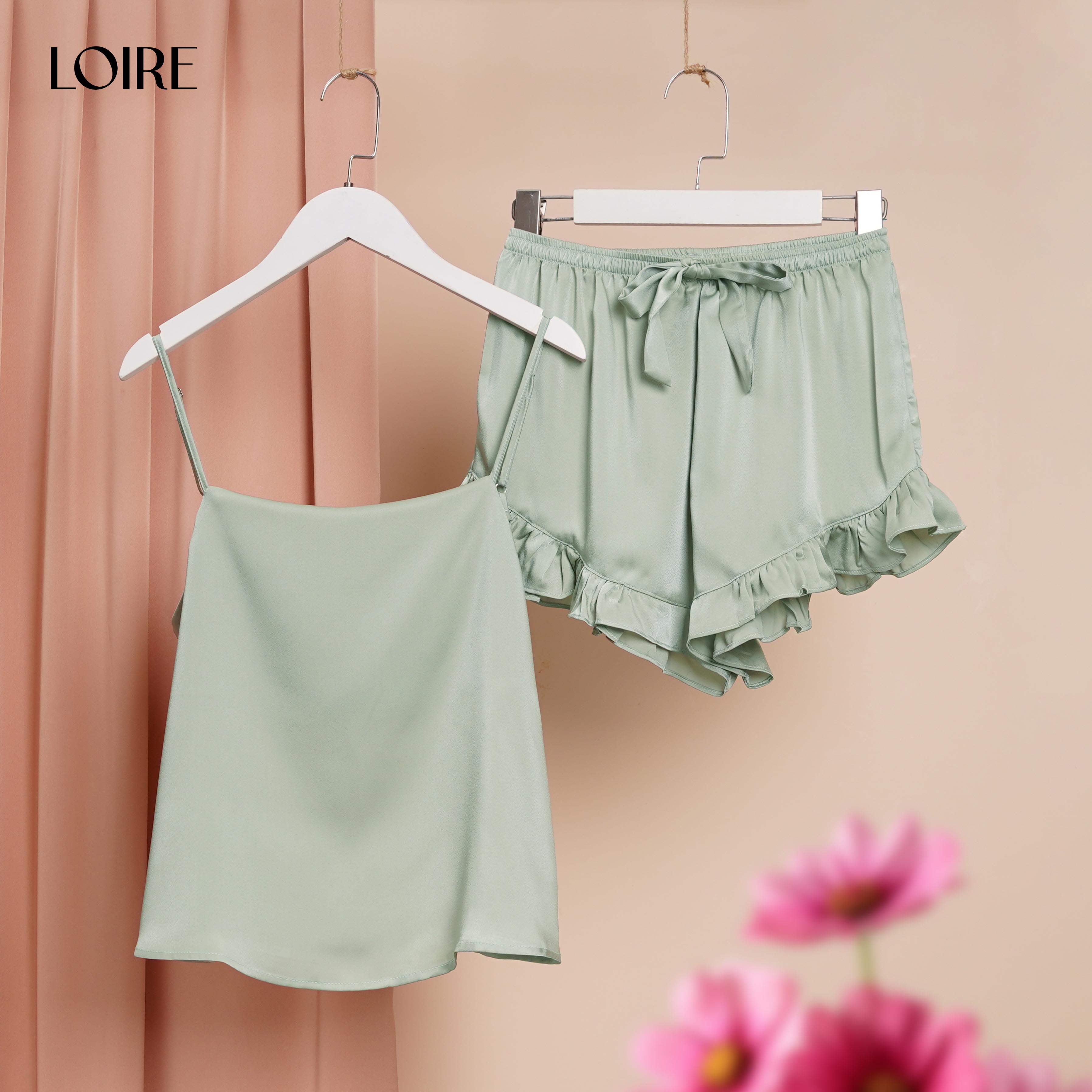 Bộ Đồ Ngủ Nữ Mùa Hè Cao Cấp Loirechic BHDN05