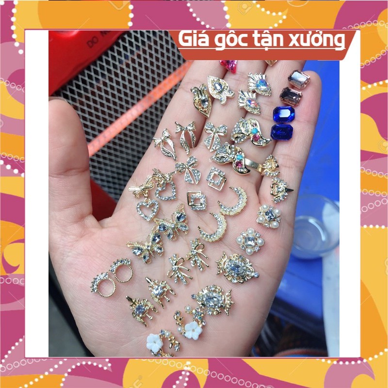 Sét charm cao cấp 40 viên shop nail huyền anh