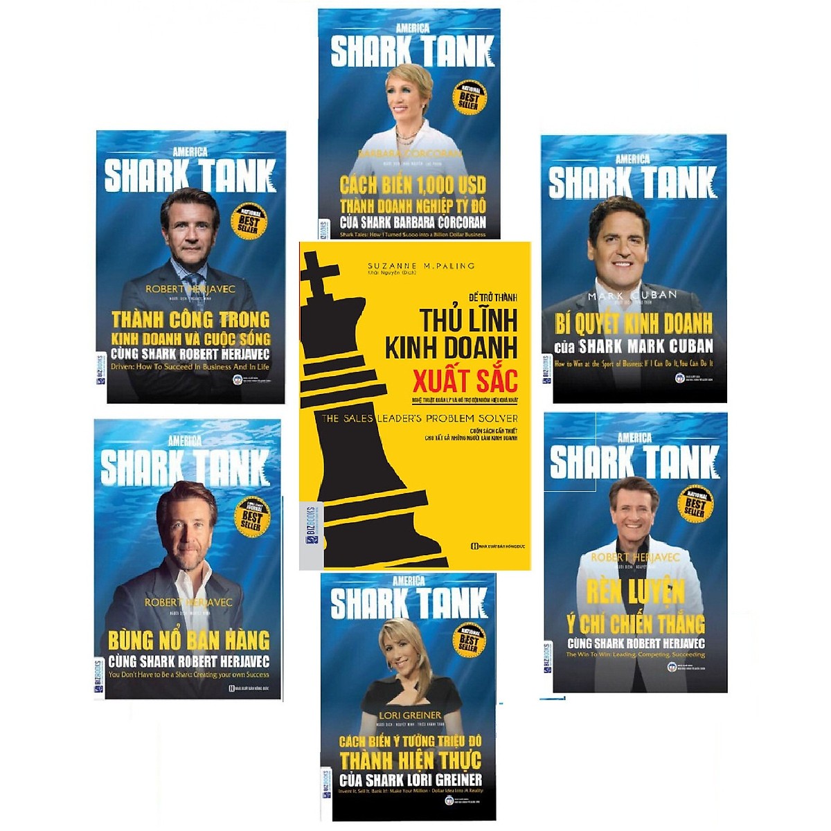 Combo Trọn Bộ 6 Cuốn America Shark Tank