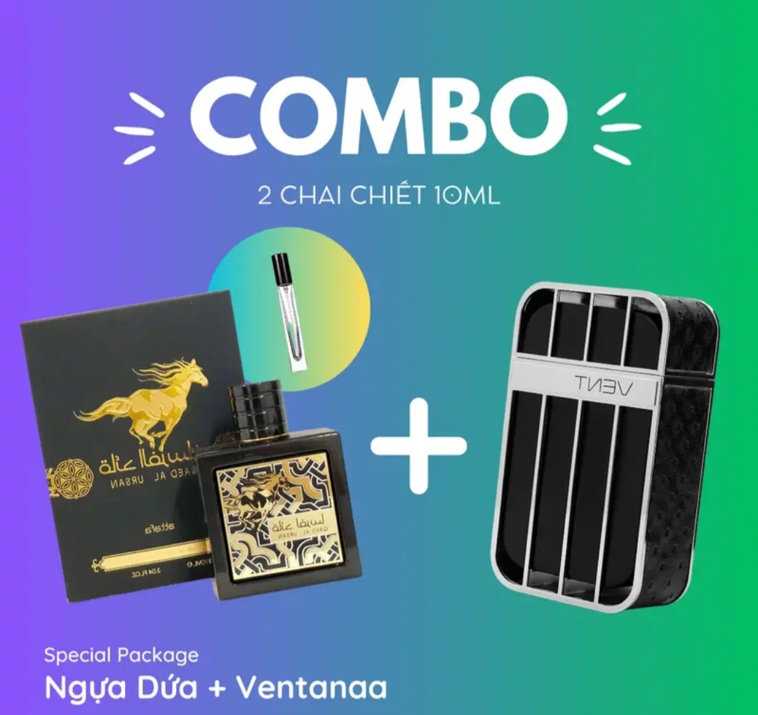 Nước hoa Dubai nam Vental + Ngựa dứa