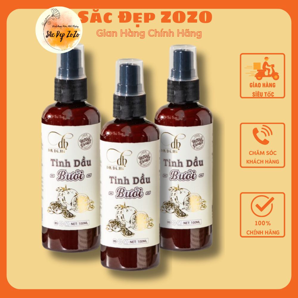 Xịt tinh dầu bưởi kích mọc tóc dr hi