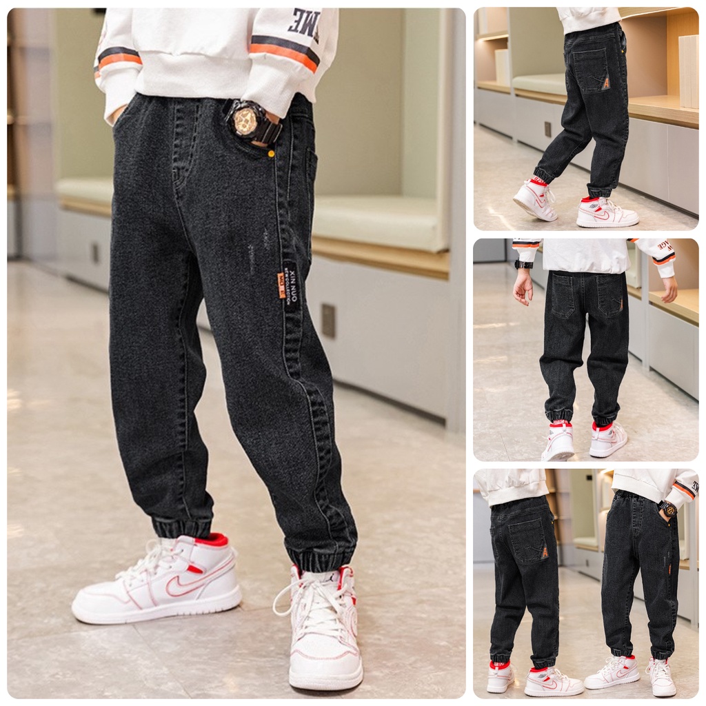 Jl7 size130-170 quần jean bé trai size đại thời trang trẻ em hàng quảng châu - quần bé trai