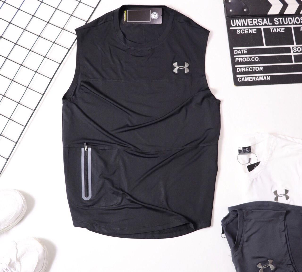 [HCM]ÁO THUN SÁT NÁCH NAM THỂ THAO VẢI THUN LẠNH