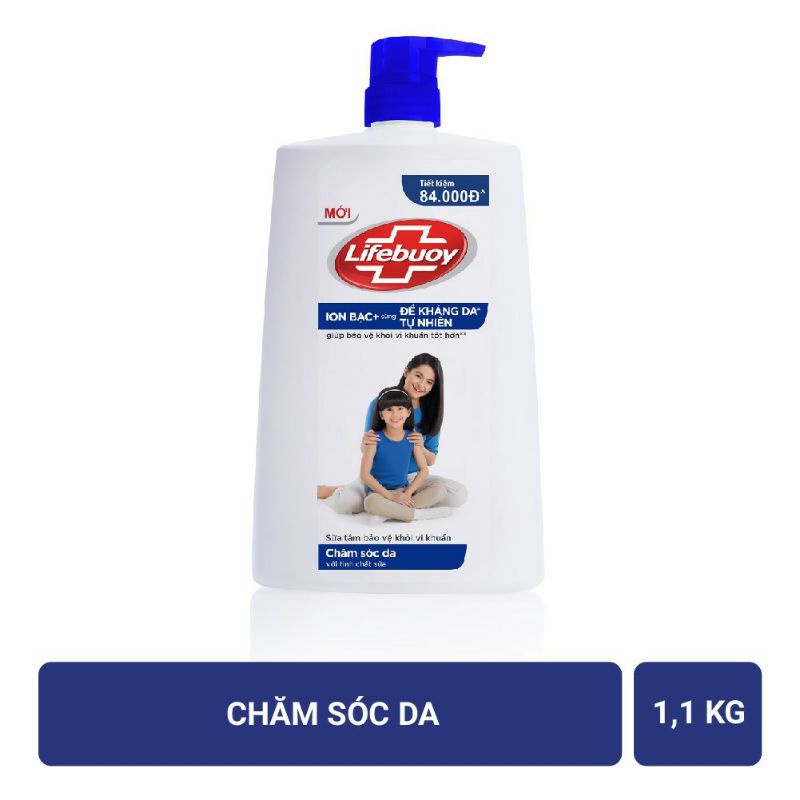Sữa tắm lifebuoy 1,1kg chăm sóc da